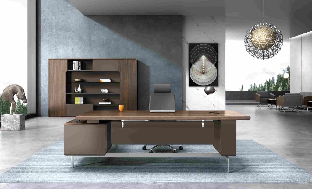 ギークシリーズ ブックケース ファイルキャビネット 輸入天然直紋クルミ木皮 上思華林e1級高密度板 华润pu塗料