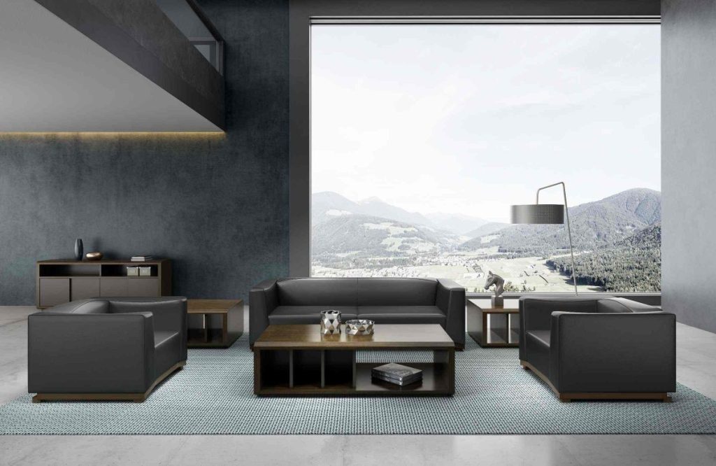 wd916シリーズハイエンド社長ソファ｜イタリア輸入「サンシャイン」天然牛皮1.0mm、デュポン高密度スポンジ