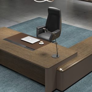 ヴィーデンシリーズ 高級エグゼクティブデスク モダンシンプル 多機能配線ボックス付き 高性能大班台