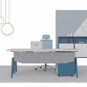 カスマン昇降式執務机 ダブルモーター電動昇降 環境にやさしい粉体塗装 集線ボックス付き 宝鋼製スチールフレーム 冠輝五金 オフィス家具