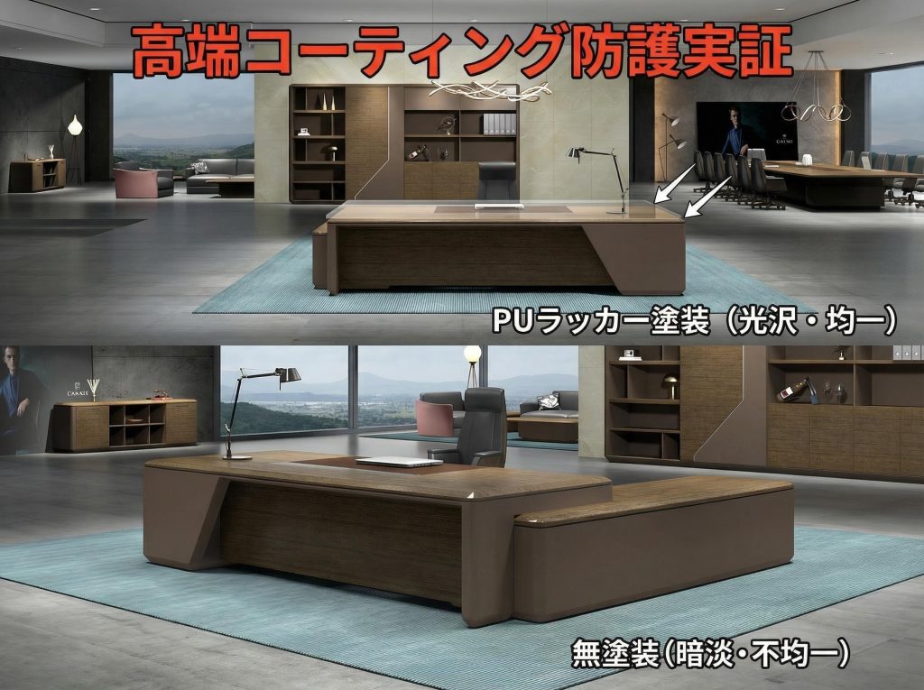 ヴィーデンシリーズ 高級エグゼクティブデスク モダンシンプル 多機能配線ボックス付き 高性能大班台 ヴィーデンシリーズ 高級エグゼクティブデスク モダンシンプル 多機能配線ボックス付き 高性能大班台