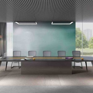 ローランドシリーズ会議用テーブルは、高品質素材と精密な製造技術を融合し、各種ビジネス会議シーンに最適なプロフェッショナルワークスペースを提供します