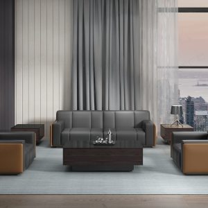 wd2097シリーズハイエンド社長ソファ｜イタリア輸入「サンシャイン」天然牛皮1.0mm、デュポン高密度スポンジ