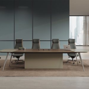 - ベントレーシリーズ 会議用テーブル 豊林E0級環境保護刨花板 ドイツ夏特化粧紙 オフィス家具