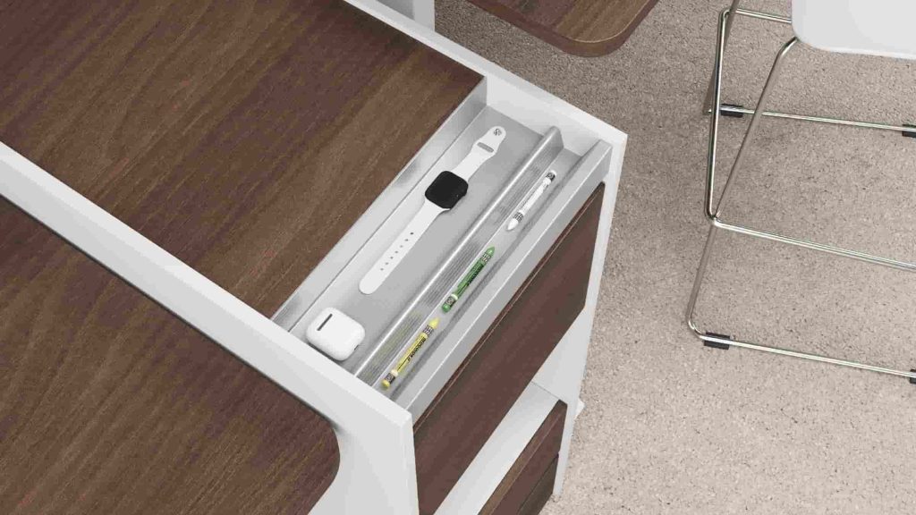 カスター昇降シリーズ スタッフデスク 無公害噴粉加工 双電動モーター プロフェッショナルオフィス