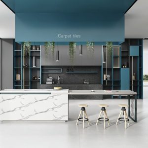 領御シリーズ バーティーテーブル 豊林e0級高密度パーティクルボード 60mm複合加厚板 鋼製台脚 冠輝金具