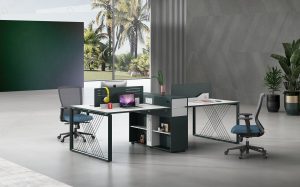  領御シリーズc款 社員用デスク 豊林e0級環境保護刨花板 ドイツ夏特化粧紙 オフィス家具86コンセント対応 多機能収納 プロフェッショナル