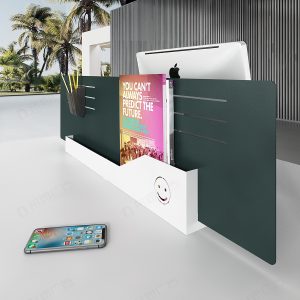 領御シリーズeタイプ職員机 豊林e0級環境保護パーティクルボード ドイツシャッター仕上げ 宝鋼スチールフレーム オフィス家具