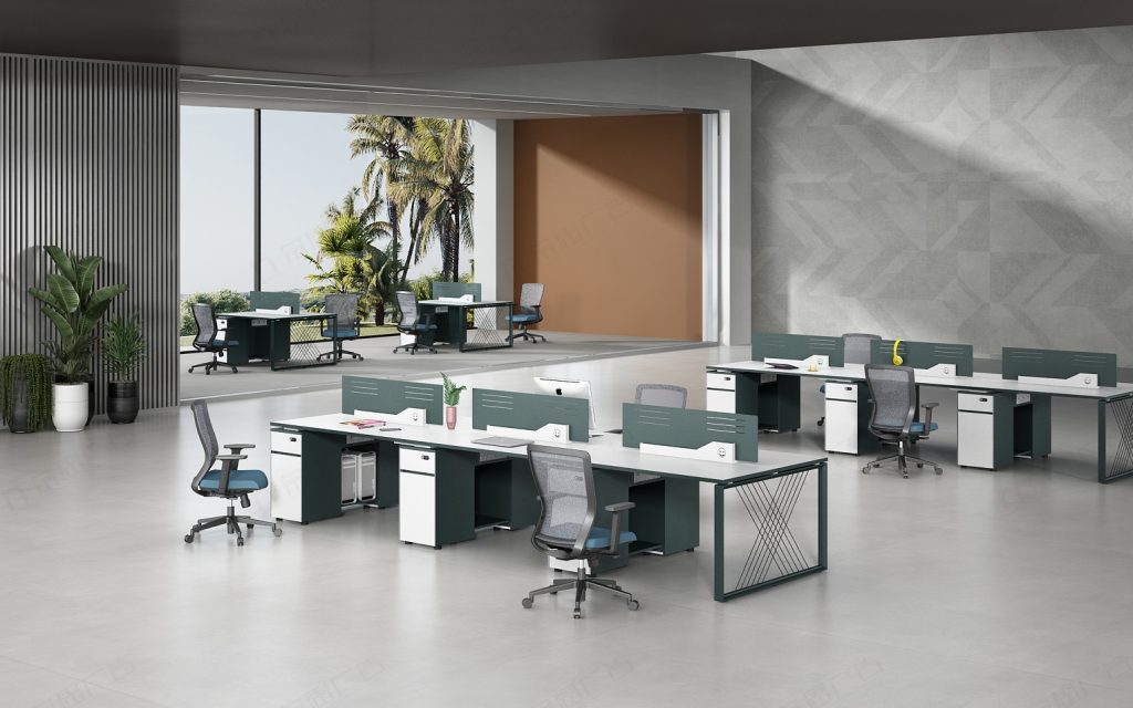  オフィス社員用デスク 領御シリーズ 86コンセント取り付け可能 多機能収納 耐久性