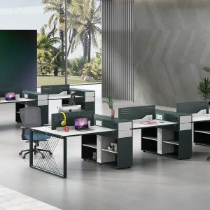 領御シリーズc款 社員用デスク 豊林e0級環境保護刨花板 ドイツ夏特化粧紙 オフィス家具86コンセント対応 多機能収納 プロフェッショナル