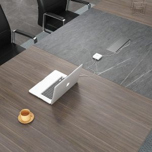 オークシリーズ 会議用テーブル 豊林e0級環境保護刨花板 ドイツ夏特化粧紙 オフィス家具