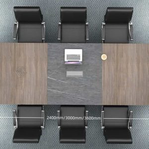 オークシリーズ 会議用テーブル 豊林e0級環境保護刨花板 ドイツ夏特化粧紙 オフィス家具