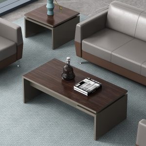 3. オークシリーズ 高級オフィスコーヒーテーブル ドイツ欧德雅PVC封边 ハンコール接着剤 ラミノ接続構造