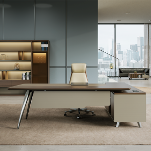 ベントレーシリーズ 高級エグゼクティブ行政デスク 豊林e0グレード高密度パーティクルボード ドイツ夏特化粧紙