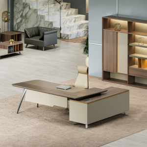 ベントレーシリーズ 高級エグゼクティブ行政デスク 豊林e0グレード高密度パーティクルボード ドイツ夏特化粧紙