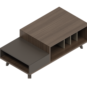 ベントレーシリーズ オフィスコーヒーテーブル 豊林e0級高密度パーティクルボード ドイツ製仕上げシート 高級金具