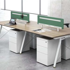 ピーターcタイプ スタッフデスク ドイツ夏特化粧紙 冠輝五金豊林e0グレード ノーハンドルデザイン 宝鋼鋼架脚