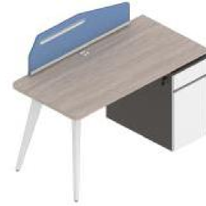 オフィス社員用デスク ローランドシリーズa款 86コンセント対応 ロック付き引出し 多機能収納