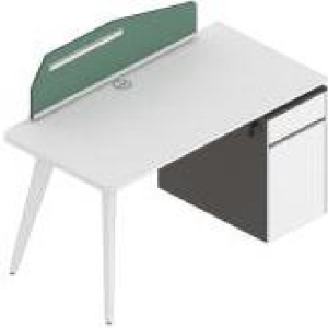 オフィス社員用デスク ローランドシリーズa款 86コンセント対応 ロック付き引出し 多機能収納