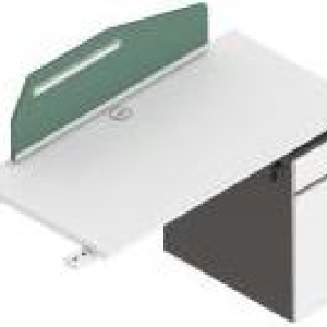 オフィス社員用デスク ローランドシリーズa款 86コンセント対応 ロック付き引出し 多機能収納