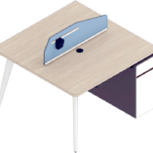 オフィス社員用デスク ローランドシリーズa款 86コンセント対応 ロック付き引出し 多機能収納