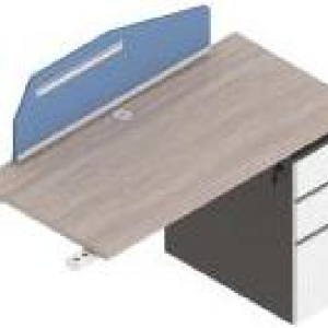 ローランドシリーズc款 社員用デスク 豊林e0級環境保護刨花板 ドイツ夏特化粧紙 オフィス家具