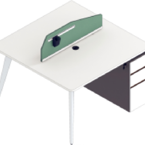 ローランドシリーズc款 社員用デスク 豊林e0級環境保護刨花板 ドイツ夏特化粧紙 オフィス家具