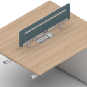 ピーターシリーズbタイプ スタッフデスク 豊林e0グレード ノーハンドルデザイン 宝鋼鋼架脚現代的オフィス家具です