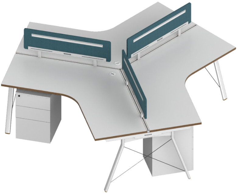 ピーターシリーズeタイプ 3人用コンビネーションデスク 豊林e0グレード 並べてずらし組立て ピーターシリーズeタイプ 3人用コンビネーションデスク 豊林e0グレード 並べてずらし組立て