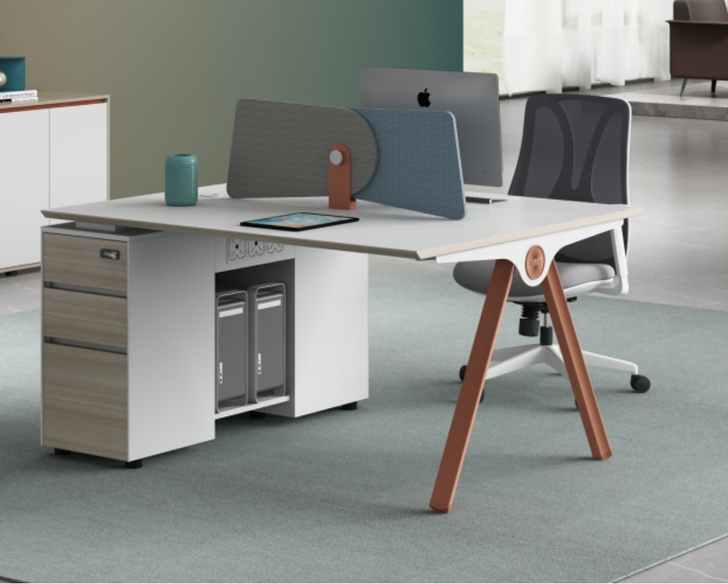 ユーゲル(优格)シリーズbタイプ スタッフデスクは、「ロック付き収納の安全性、アルミニウム薄縁の精緻感、高品質素材の安心性」を核とした現代的オフィス家具です ユーゲル(优格)シリーズbタイプ スタッフデスクは、「ロック付き収納の安全性、アルミニウム薄縁の精緻感、高品質素材の安心性」を核とした現代的オフィス家具です