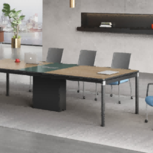 グレードシリーズ 会議用テーブル 豊林e0級環境保護刨花板 ドイツ夏特化粧紙 オフィス家具