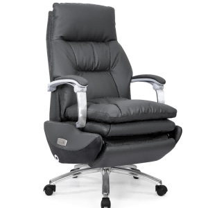 v06シリーズスマート電動オフィスチェア｜1.5cm厚環境対応木材、アルミニウム合金肘掛け、高級牛皮、sgs認証ガスリフト、700#メッキ脚