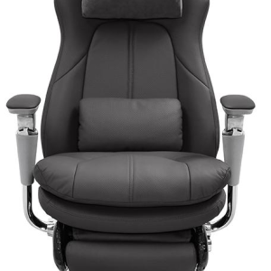 f02シリーズスマートゲーミングチェア｜1.5cm厚環境対応木板内枠、6dアルミ合金肘掛け、頭層牛皮+黒カーボンファイバー、sgs認証ガスリフト