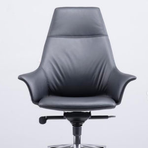 6090ハイエンドオフィスチェア｜アルミニウム合金脚、イタリアドナティシャーシ、防汚牛革