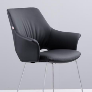 6090ハイエンドオフィスチェア｜アルミニウム合金脚、イタリアドナティシャーシ、防汚牛革