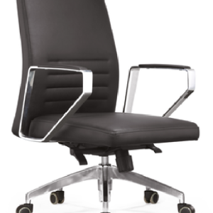 1494ハイエンドオフィスチェア｜デュポンpuスポンジ、昇降・リクライニング、防汚小牛皮