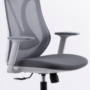 275シリーズ人体工学椅 尾板付き単機能シャーシ 黒色ネットフレーム ナイロン五星脚 高密度定型綿座面