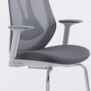 275シリーズ人体工学椅 尾板付き単機能シャーシ 黒色ネットフレーム ナイロン五星脚 高密度定型綿座面