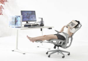 a985シリーズ人体工学午休椅 全輸入特網 4段ロックシャーシ 700#灰膠pp脚 sgs認証85#ガススプリング 午休用オフィスチェア