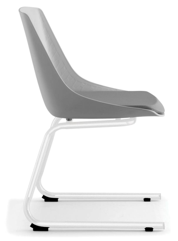 wd902シリーズトレーニング商談会議チェア 2.0mm銀色スプレー椅架 pp加繊 d53密度定型スポンジ ネットクロス・フリース生地