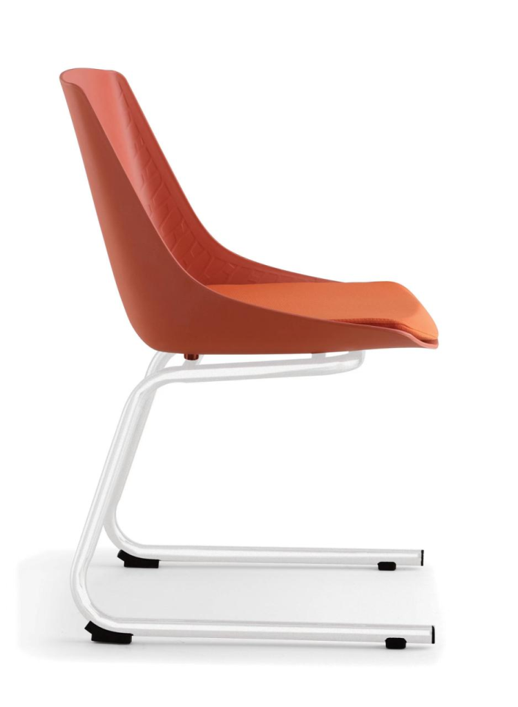 wd902シリーズトレーニング商談会議チェア 2.0mm銀色スプレー椅架 pp加繊 d53密度定型スポンジ ネットクロス・フリース生地