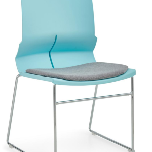 k600トレーニング商談会議チェア 2.0mm電気メッキ鋼管椅架 pp加繊 5色選択 高品質布張り座布団