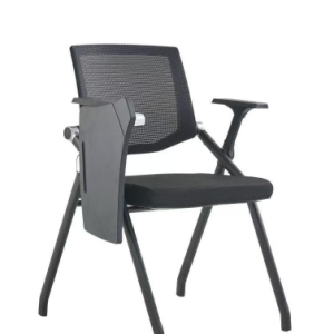 k6シリーズトレーニング会議チェア グレースプレー鋼管椅脚 グレーpp加繊 45密度高反発スポンジ 折りたたみ底殻付き