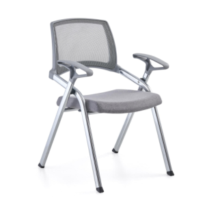 wd06シリーズトレーニング会議チェア 2.0mm電気メッキ扁管五金架 d53定型スポンジ ネットクロス・フリース 折りたたみ可能