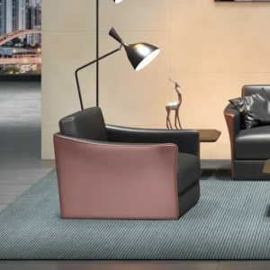 wd2024シリーズハイエンド社長ソファ｜イタリア輸入「サンシャイン」天然牛皮1.0mm、デュポン高密度スポンジ