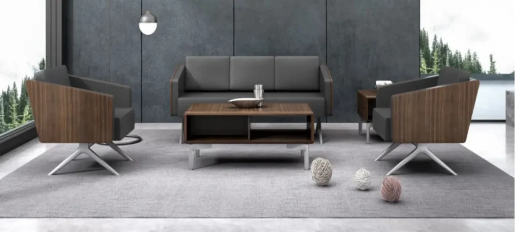 wd2033シリーズオフィス接待ソファ｜イタリア輸入「サンシャイン」天然牛皮1.0mm、デュポン高密度スポンジ