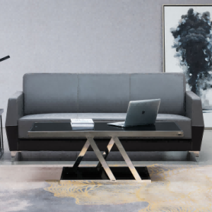 wd2127シリーズオフィスレセプションソファ イタリア輸入「サンシャイン」ブランド牛皮 デュポン高密度高反発スポンジ 人体工学設計