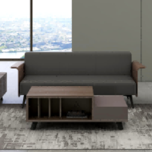 wd1902シリーズオフィスレセプションソファ 高級超繊維レザー デュポン高密度高反発スポンジ 人体工学設計