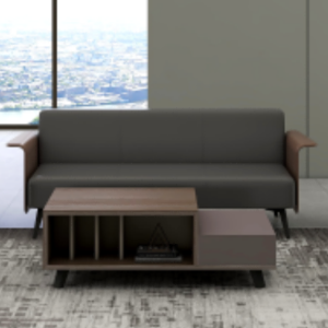 wd1902シリーズオフィスレセプションソファ 高級超繊維レザー デュポン高密度高反発スポンジ 人体工学設計