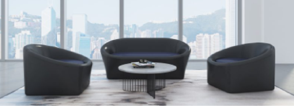 wd1904シリーズオフィスレジャーレセプションソファ イタリア輸入麻絨 耐磨耗難燃 防汚処理 デュポンスポンジ